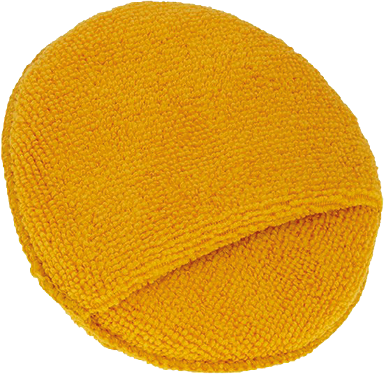 PAD ROND EN MICROFIBRE ORANGE